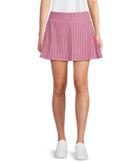 Addison Bay Stripe Flounce Skort
