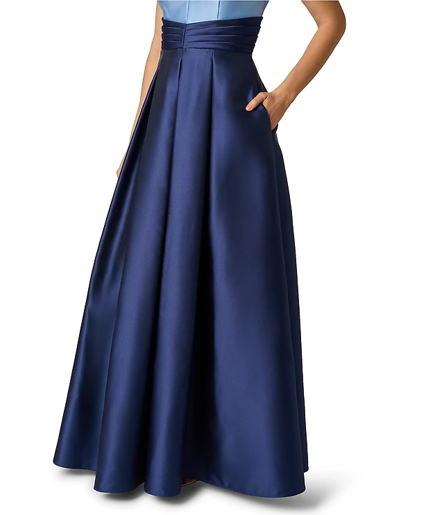 maroon long bridesmaid dresses Mismatched Burgundy Satin Mermaid Long Side Slit Custom Bridesmaid Dre –  MarryLover