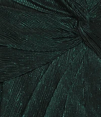 Adrianna Papell Dolman Sleeve V Neck Twist Detail Long Dress