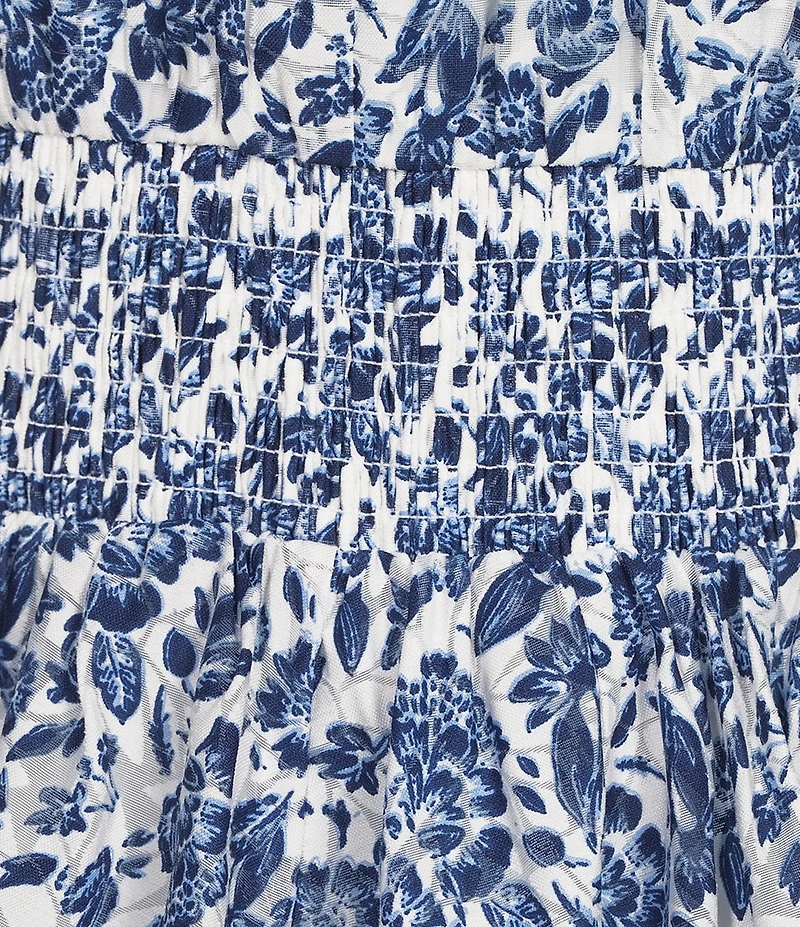 Adrianna Papell Floral Print Mini Dress