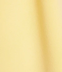 Adrianna Papell Crew Neck Short Sleeve Bow Front Crepe Sheath Dress