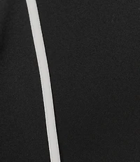 Adrianna Papell Plus Size Crew Neck 3/4 Sleeve Crepe Tie Waist Sheath Dress