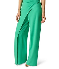 Adrianna Papell Rosette Halter Jumpsuit