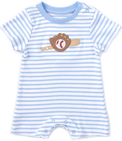 Adventurewear 360 Baby Boys Short Sleeve Round Neck Baseball Romper