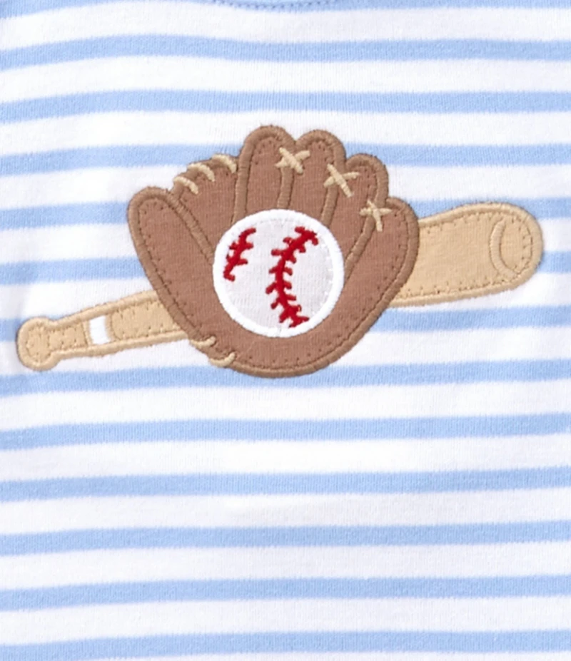 Adventurewear 360 Baby Boys Short Sleeve Round Neck Baseball Romper