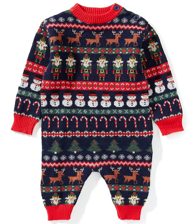 Adventurewear 360 Baby Boys Fair Isle Christmas Coverall