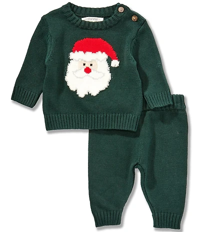 Adventurewear 360 Baby Boys Long Sleeve Santa Sweater & Pants Set