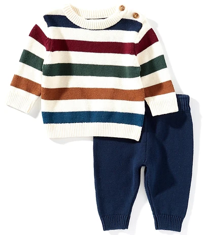 Adventurewear 360 Baby Boys Long Sleeve Stripe Top & Pants Set