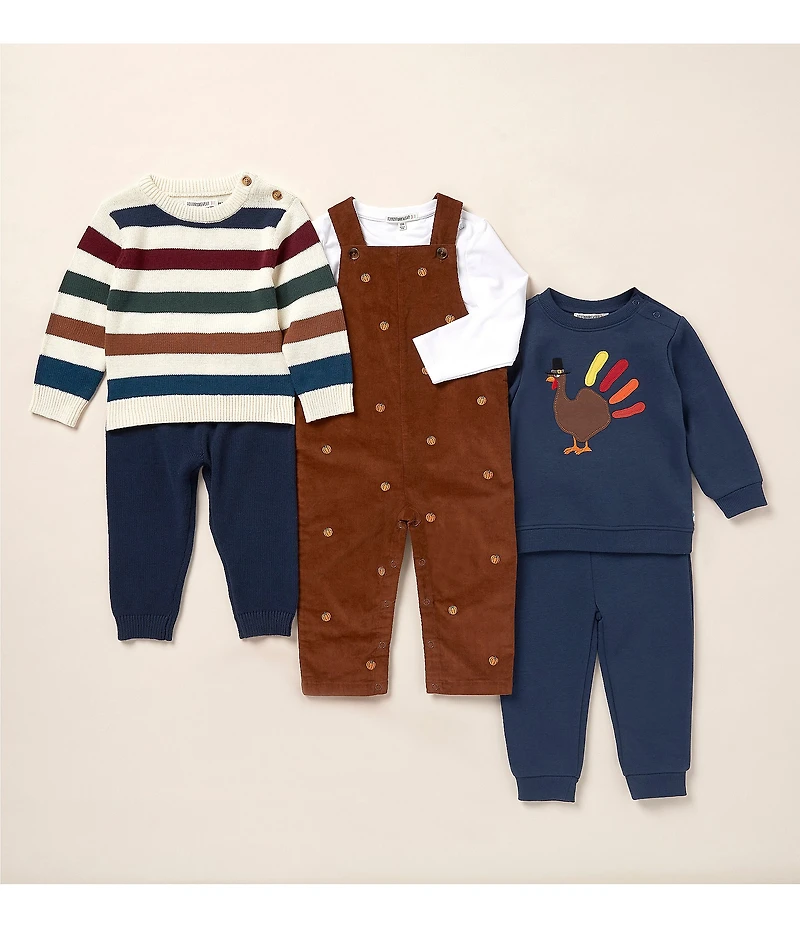Adventurewear 360 Baby Boys Long Sleeve Stripe Top & Pants Set