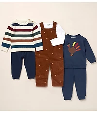 Adventurewear 360 Baby Boys Long Sleeve Turkey Top & Pants Set
