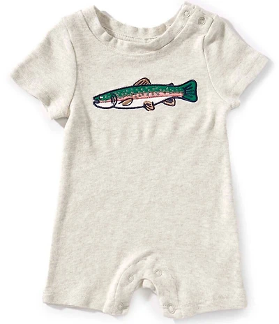 Adventurewear 360 Baby Boys Trout Print Shortall