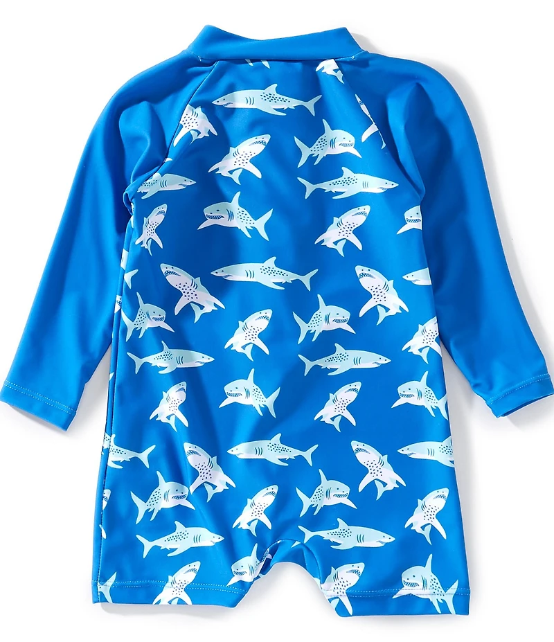 Adventurewear 360 Baby Boys Shark Rashguard One-Piece Swimsuit