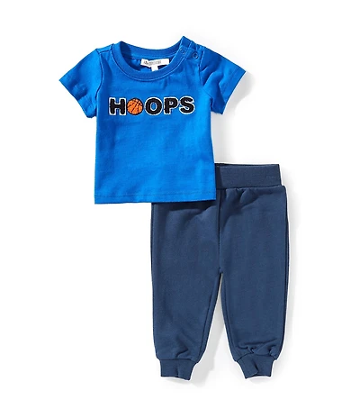 Adventurewear 360 Baby Boys Short Sleeve Hoops Top & Pants Set