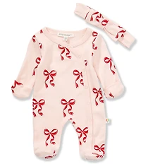 Adventurewear 360 Baby Girls Bow Footed Coverall