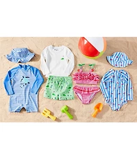 Adventurewear 360 Baby Girls Cherry Gingham 2-Piece Swimsuit