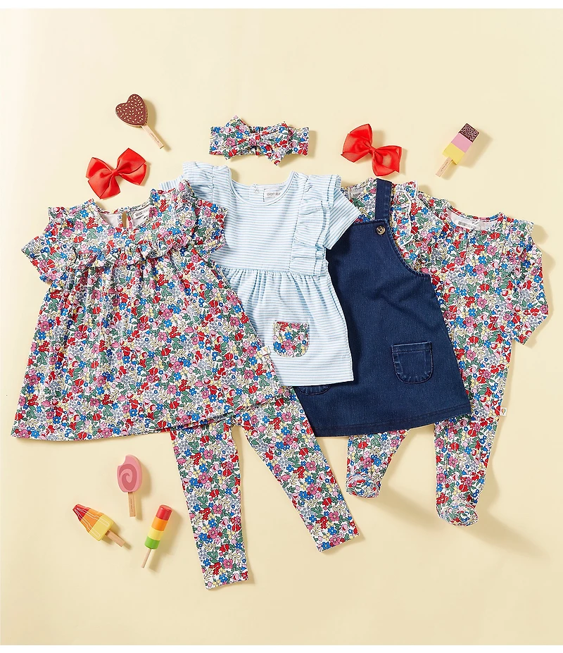 Adventurewear 360 Baby Girls Floral Coverall