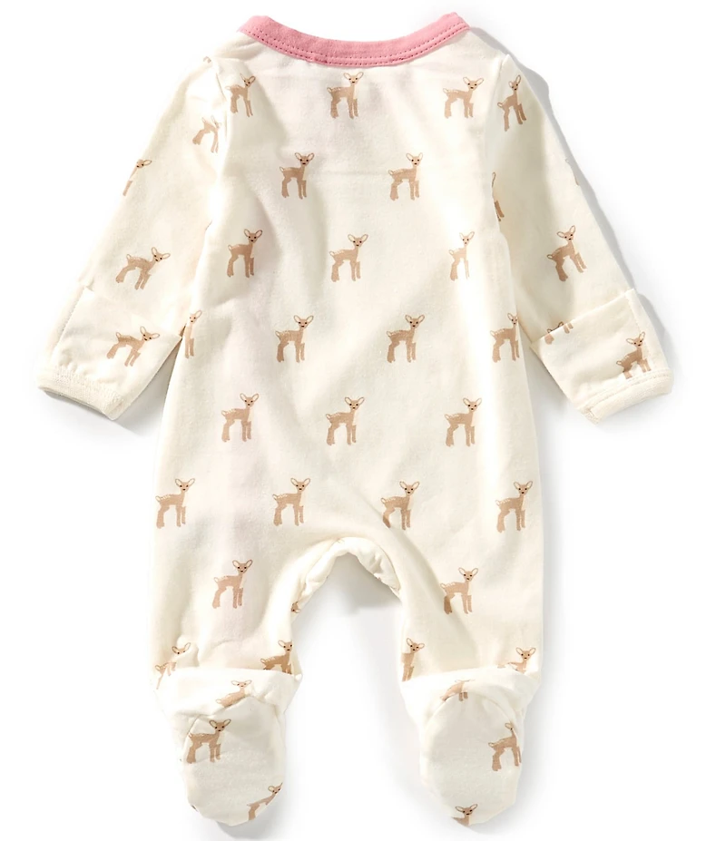 Adventurewear 360 Baby Girls Knit Woodland Footed Coverall