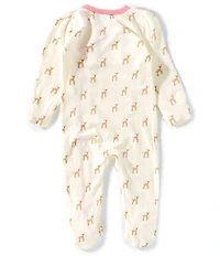 Adventurewear 360 Baby Girls Knit Woodland Footie Coverall