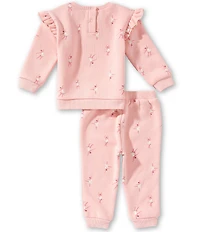 Adventurewear 360 Baby Girls Long Sleeve Ballet Print Top & Pants Set