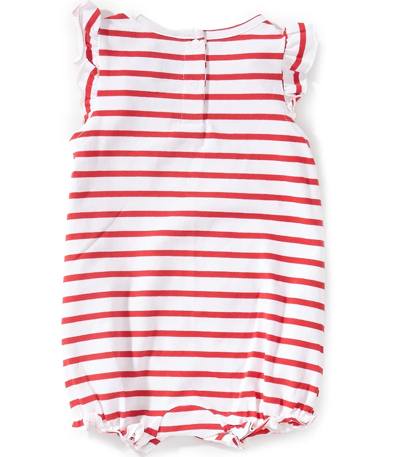 Adventurewear 360 Baby Girls Cherry Stripe Romper