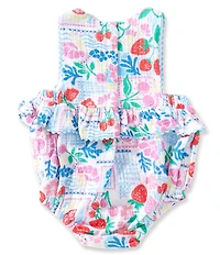 Adventurewear 360 Baby Girls Stamp Print Bubble