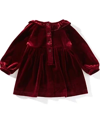 Adventurewear 360 Baby Girls Velvet Ruffle Dress