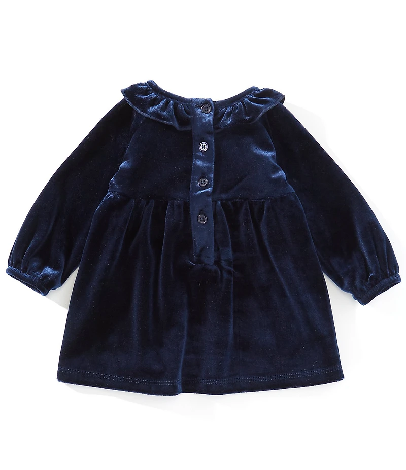 Adventurewear 360 Baby Girls Velvet Ruffle Dress