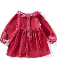 Adventurewear 360 Baby Girls Velvet Ruffle Dress