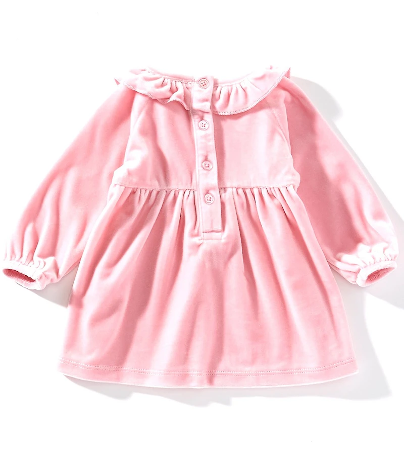 Adventurewear 360 Baby Girls Velvet Ruffle Dress