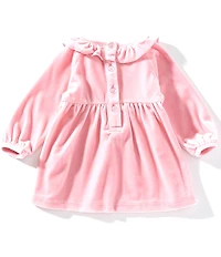 Adventurewear 360 Baby Girls Velvet Ruffle Dress