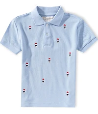 Adventurewear 360 Little Boys Bomb Pop Schifli Knit Polo Shirt