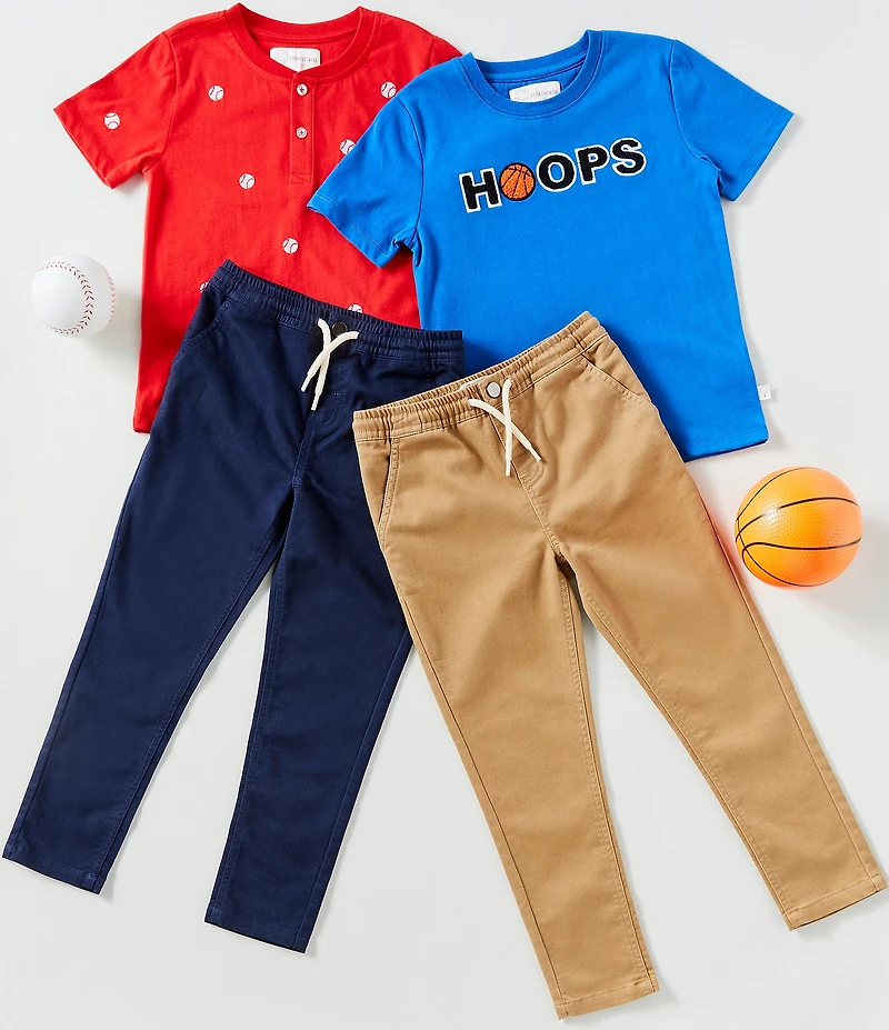 Adventurewear 360 Little Boys Baseball Schifli Henley T-Shirt