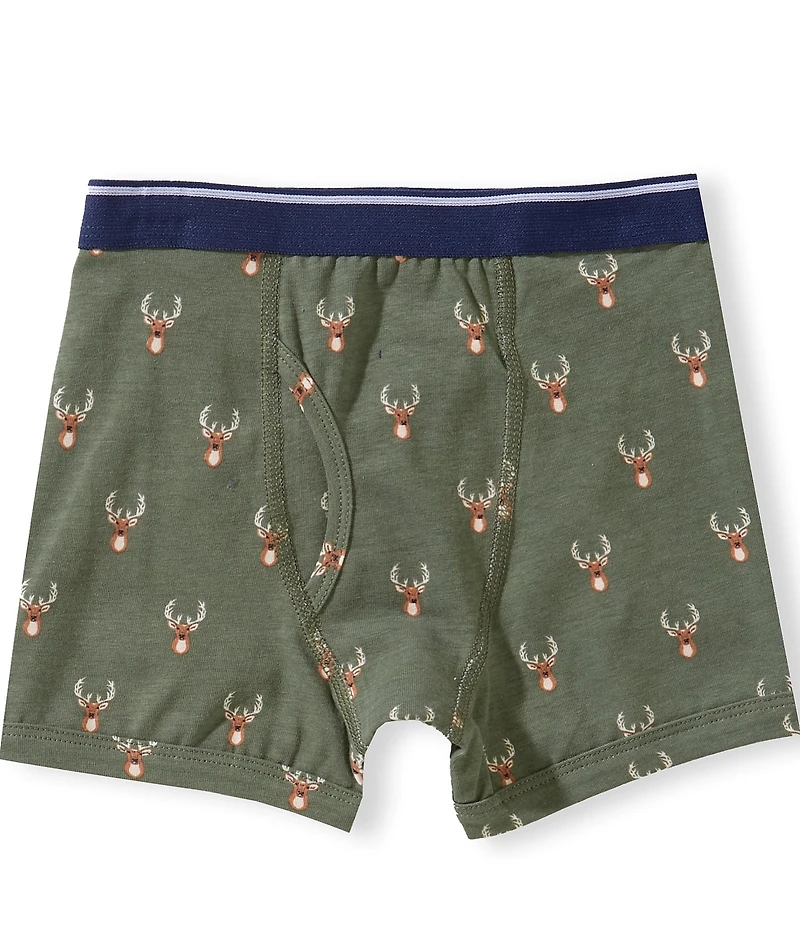 Adventurewear 360 Little Boys Buck Print Boxer Briefs