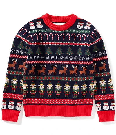 Adventurewear 360 Little Boys Fairisle Sweater