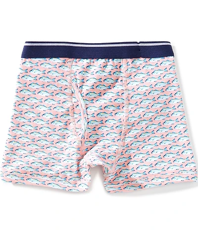 Adventurewear 360 Little Boys Linear Fish Print Boxer Briefs
