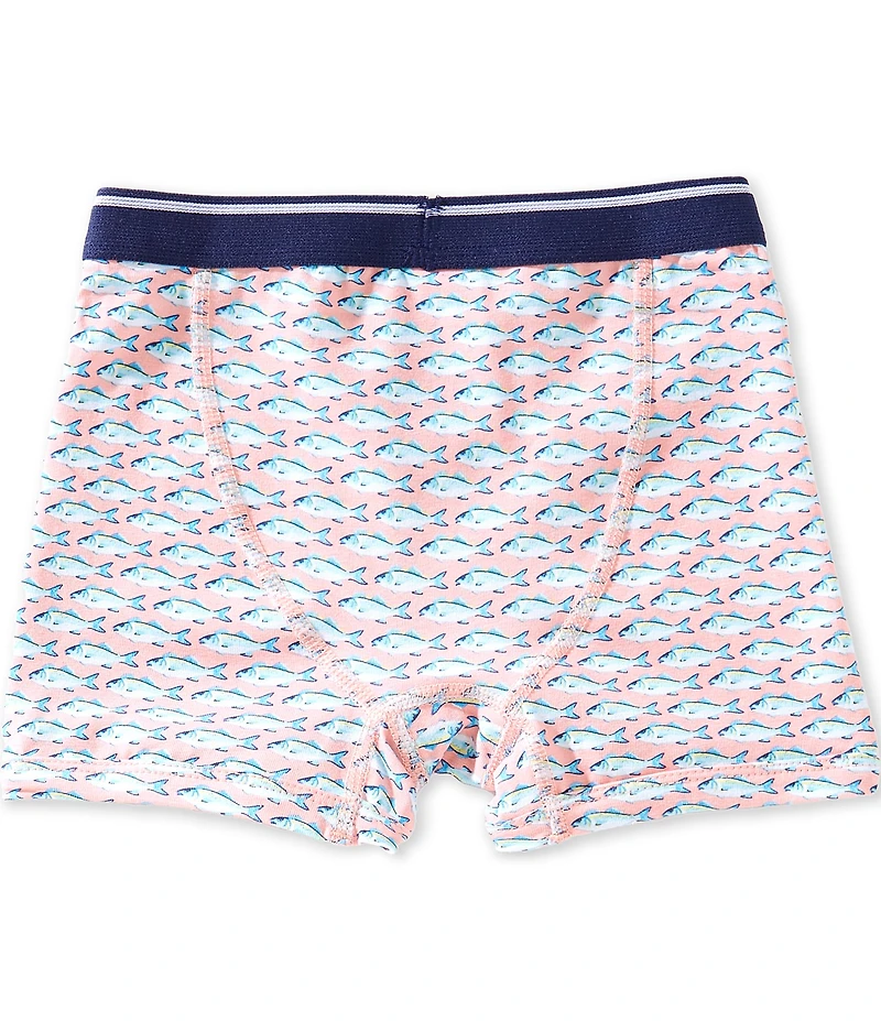 Adventurewear 360 Little Boys Linear Fish Print Boxer Briefs
