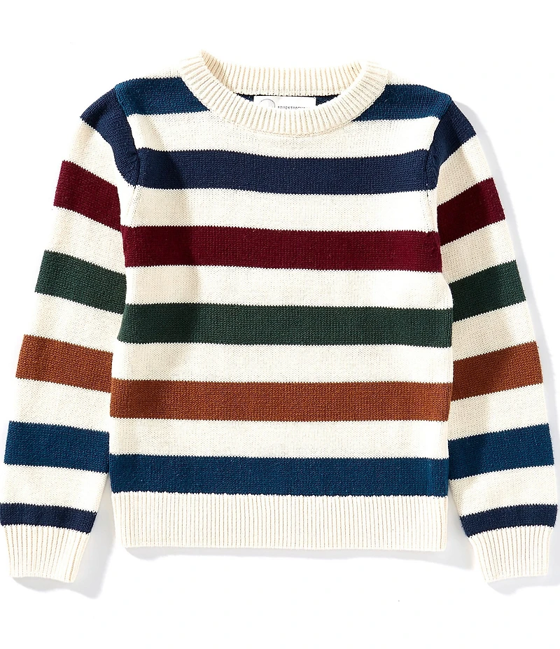 Adventurewear 360 Little Boys Long Sleeve Stripe Sweater