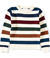 Adventurewear 360 Little Boys Long Sleeve Stripe Sweater