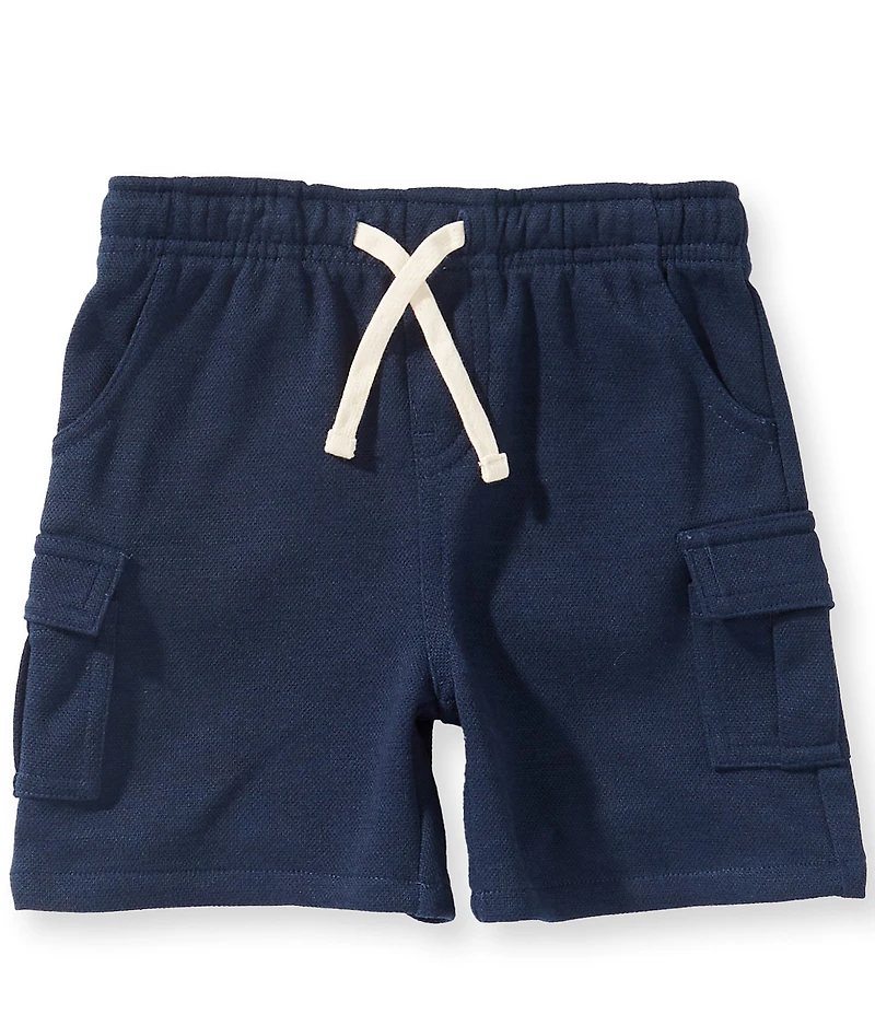 Adventurewear 360 Little Boys Pique Cargo Shorts