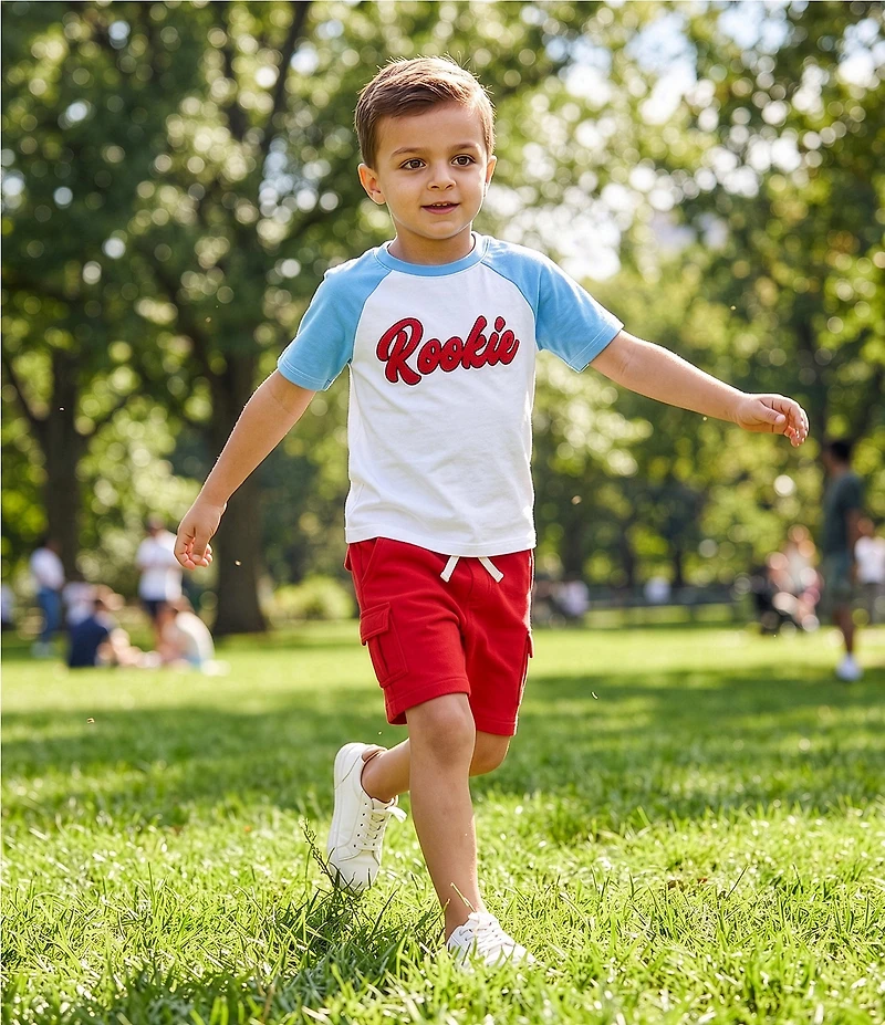 Adventurewear 360 Little Boys Pique Cargo Shorts