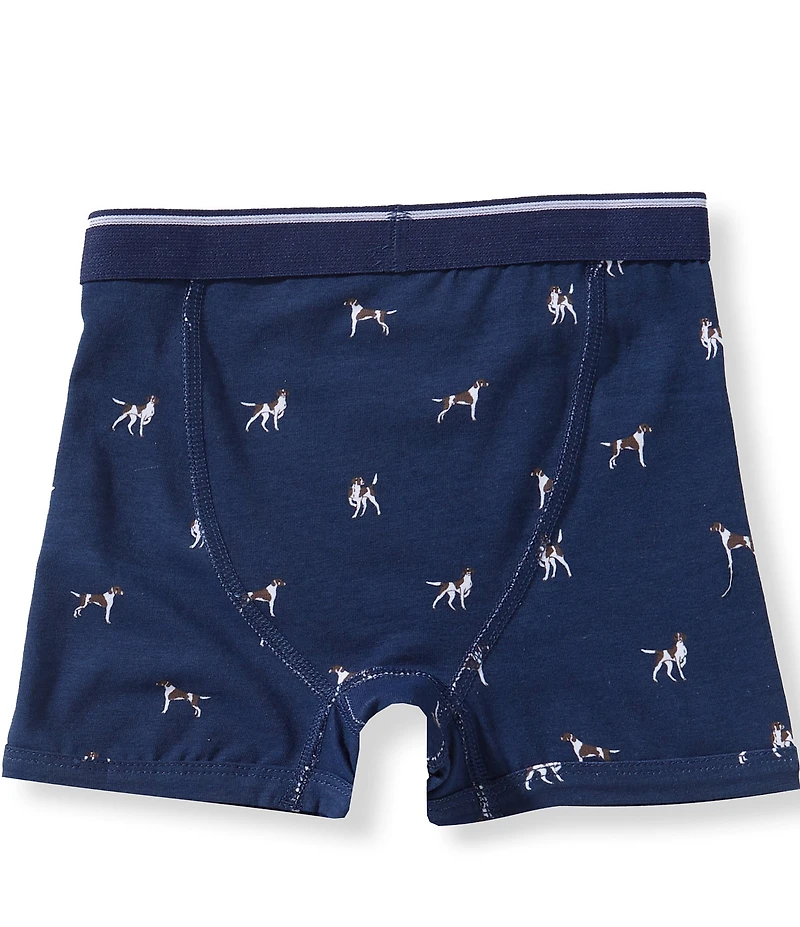 Adventurewear 360 Little Boys Pointer Dog Print Boxer Briefs