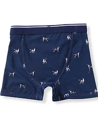 Adventurewear 360 Little Boys Pointer Dog Print Boxer Briefs