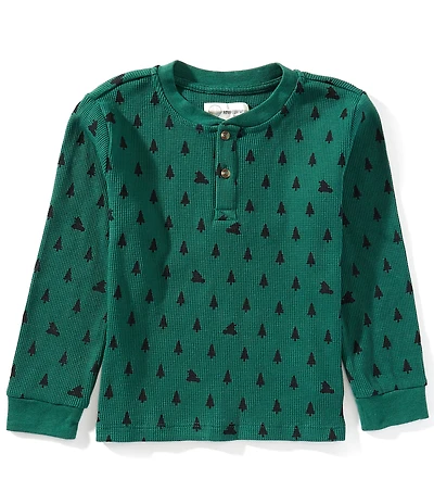 Adventurewear 360 Little Boys Printed Thermal Henley
