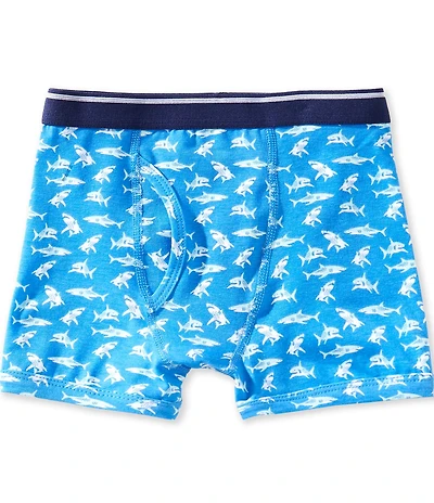 Adventurewear 360 Little Boys Shark Print Boxer Briefs