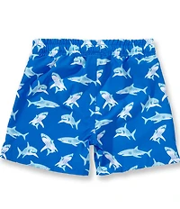 Adventurewear 360 Little Boys Shark Print Swim Trunks