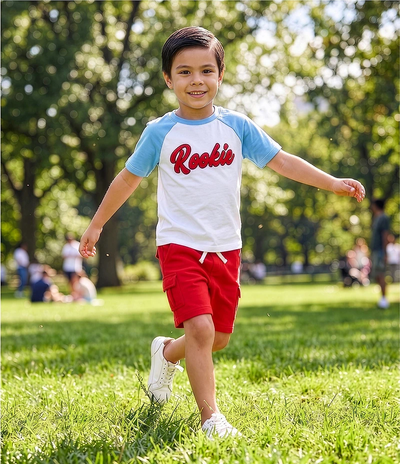 Adventurewear 360 Little Boys Short Sleeve Rookie Applique Tee