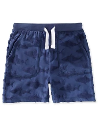 Adventurewear 360 Little Boys Terry Shark Shorts