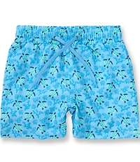 Adventurewear 360 Little Boys Turtle Print Swim Trunks