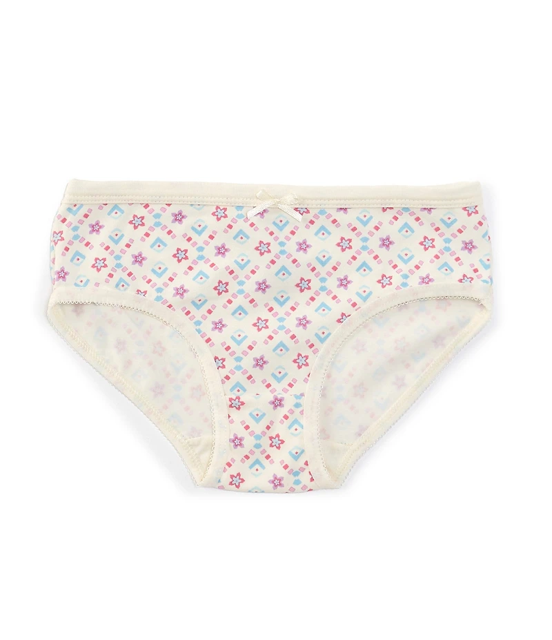 Adventurewear 360 Little Girls Geometric Heart Print Panties