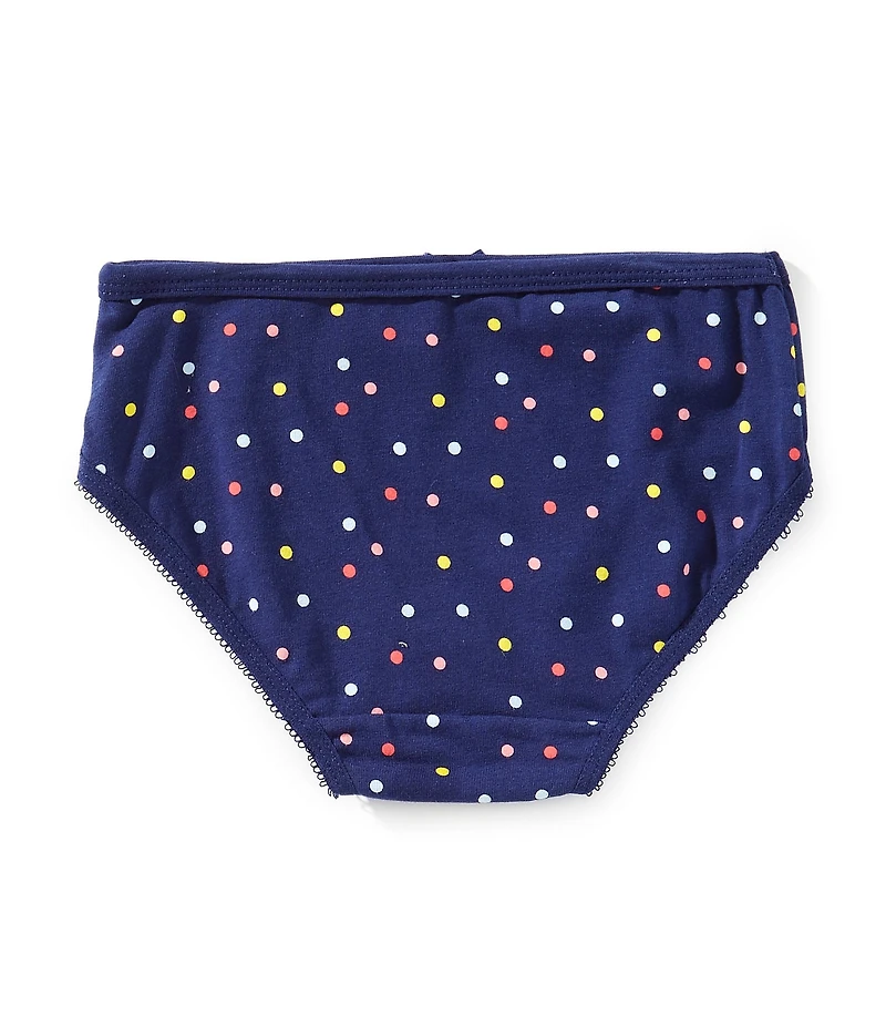 Adventurewear 360 Little Girls Polka Dot Cotton Panties